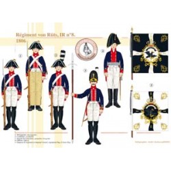Regiment von Rüts, 8. Infanterieregiment, 1806