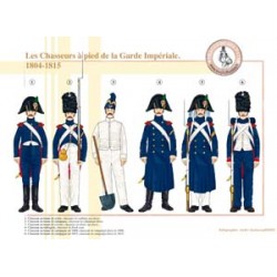 Les Chasseurs à pied de la Garde Impériale, 1804-1815