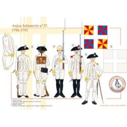 Anjou Infanterie n°37, 1786-1791