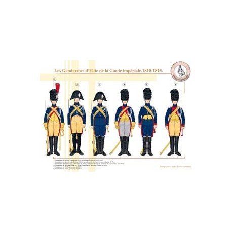 Les Gendarmes d'Elite de la Garde Impériale, 1810-1815