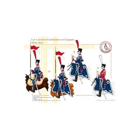 Les Lanciers-Gendarmes en Espagne, 1810-1812