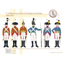 L'Artillerie et le Génie de l'Empire d'Autriche, 1804-1815