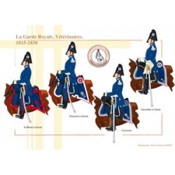 The French Royal Guard, Veterinarians, 1815-1830