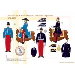The General Staff of the French Imperial Guard, 1854-1870