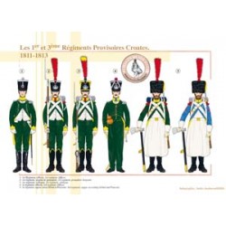Les 1er et 3ème Régiments Provisoires Croates, 1811-1813