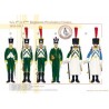Les 1er et 3ème Régiments Provisoires Croates, 1811-1813