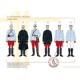 French Hussars, Officers, 1900-1914
