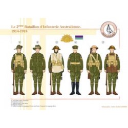 Das 2. Australische Infanteriebataillon, 1914–1918