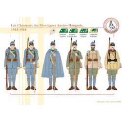 Les Chasseurs des Montagnes Austro-Hongrois, 1914-1918