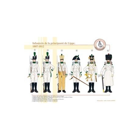Infantry of the Principality of Lippe, 1807-1812