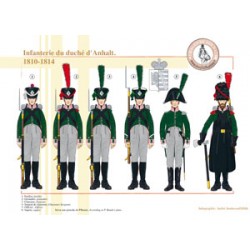 Infanterie des Herzogtums Anhalt, 1810–1814