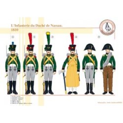 Infanterie du Duché de Nassau, 1810