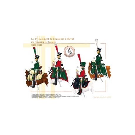 The 1st Regiment of Chasseurs à Cheval of the Kingdom of Naples, 1806-1810