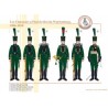 Die Fußjäger des Königs von Württemberg, 1806–1810