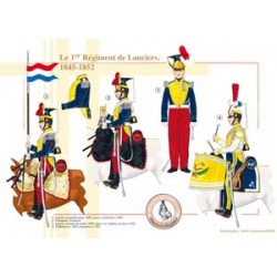 Das 1. französische Lanzenregiment, 1845–1852