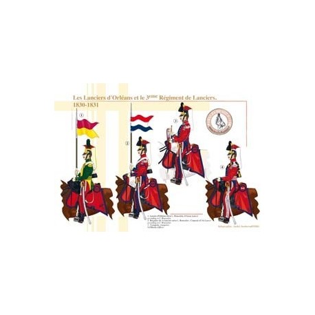Les Lanciers d'Orléans et le 3e Régiment de Lanciers, 1830-1831