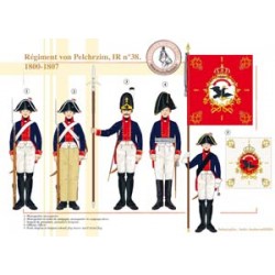 Régiment von Pelchrzim, IR n°38, 1800-1807