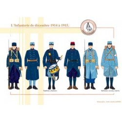 L'Infanterie de décembre 1914 à 1915