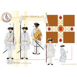 Navarre Infantry No. 3, 1757