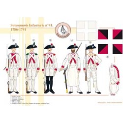 Infanterieregiment Nr. 41 aus Soissonnois, 1786–1791
