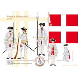 Picardie Infantry No. 1, 1757