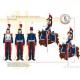 Le 2ème Régiment de Cuirassiers, 1845-1852