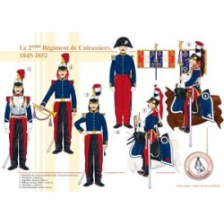 Le 2ème Régiment de Cuirassiers, 1845-1852