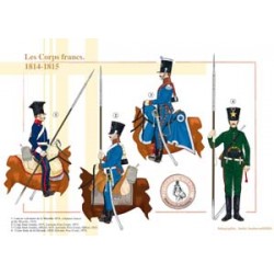 Les Corps Francs, 1814-1815