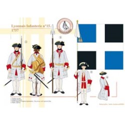 Lyonnais Infanterie n°15, 1757