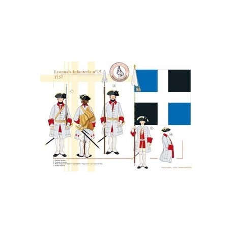 Lyonnais Infantry No. 15, 1757