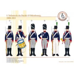 Die Infanterie des Herzogtums Oldenburg, 1808–1811