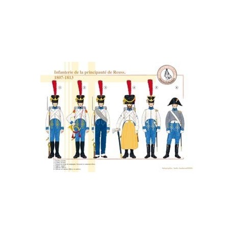 Infanterie de la principauté de Reuss, 1807-1813