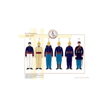 Les Pompiers, 1850-1875