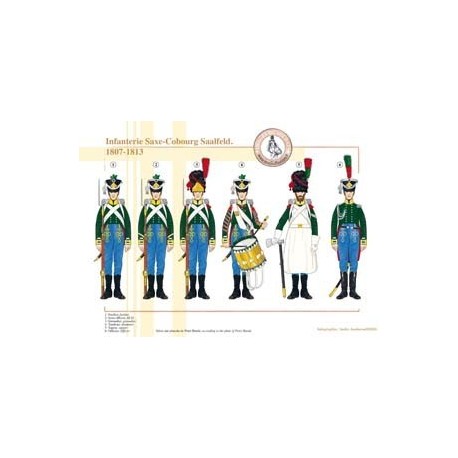 Infanterie Saxe-Cobourg Saalfeld, 1807-1813