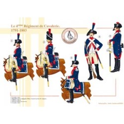 The 4th French Cavalry Regiment, 1791–1803