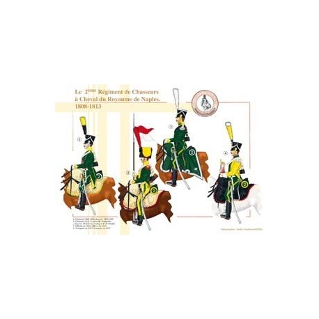 The 2nd Regiment of Chasseurs à Cheval of the Kingdom of Naples, 1808–1813